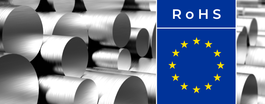RoHS declarations for aluminium, copper alloys and stainless steel